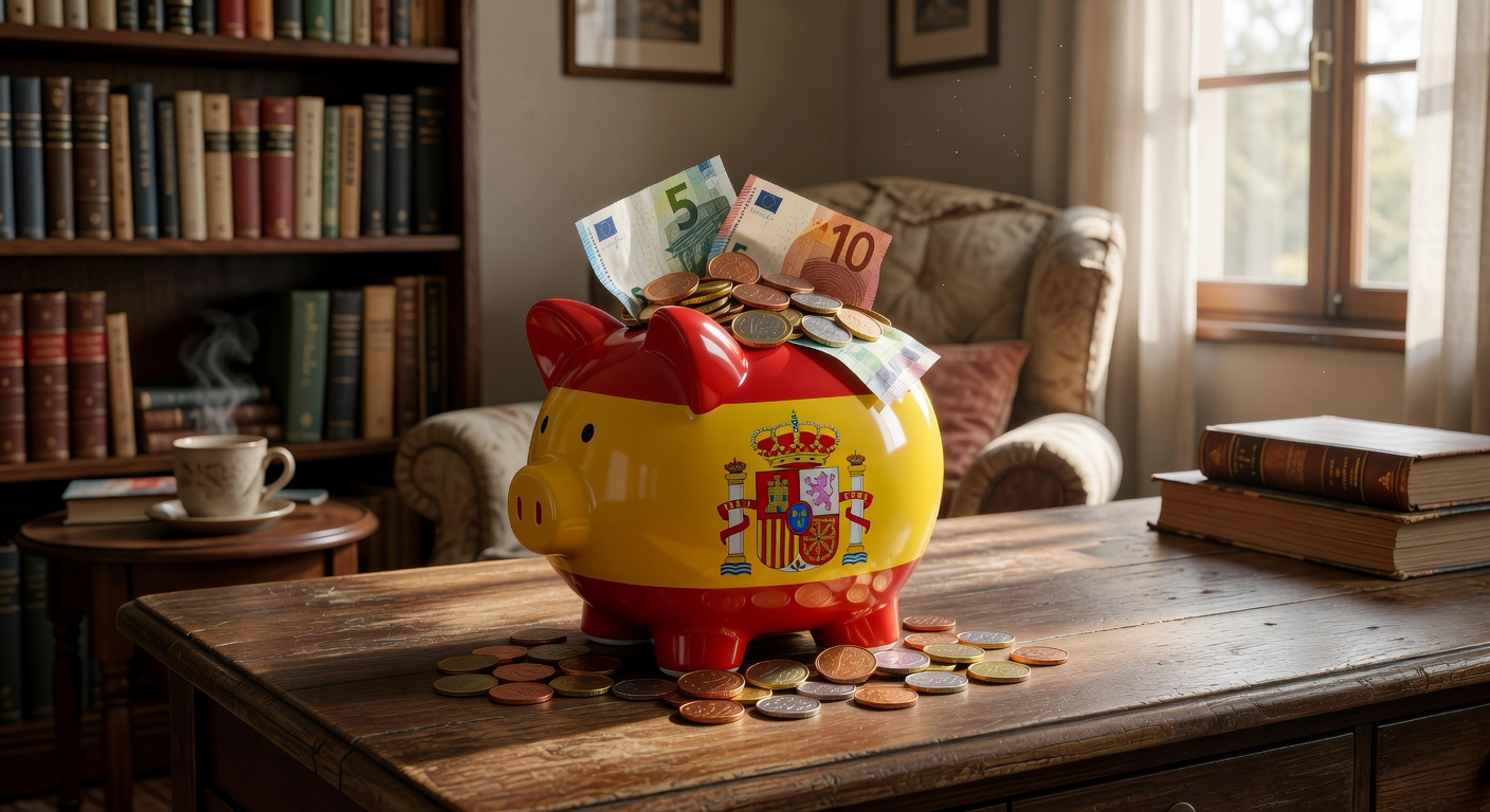 Hucha de ahorro española